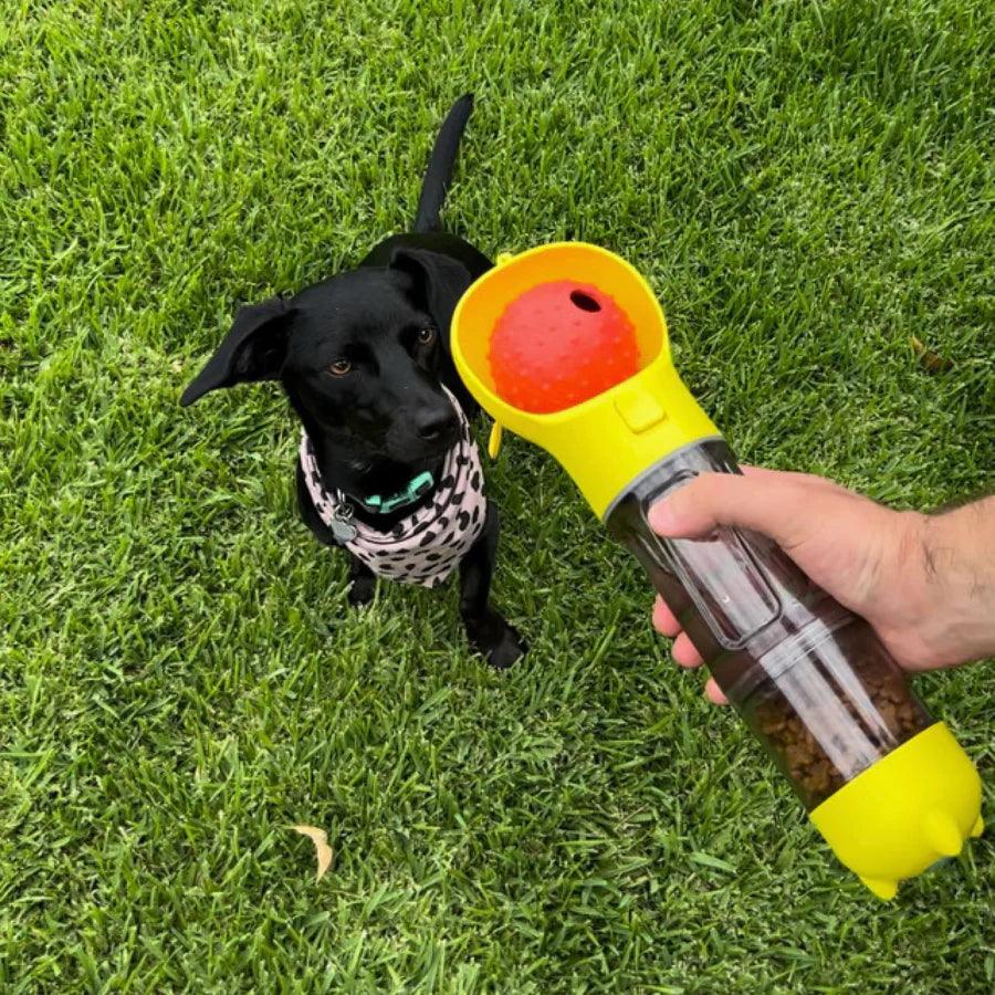 Multifunctional Cat & Dog Water Bottle  4 In 1