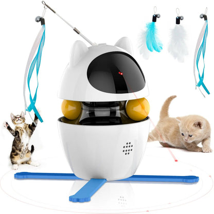 Multi-Feature Interactive Cat Toy 4 in 1