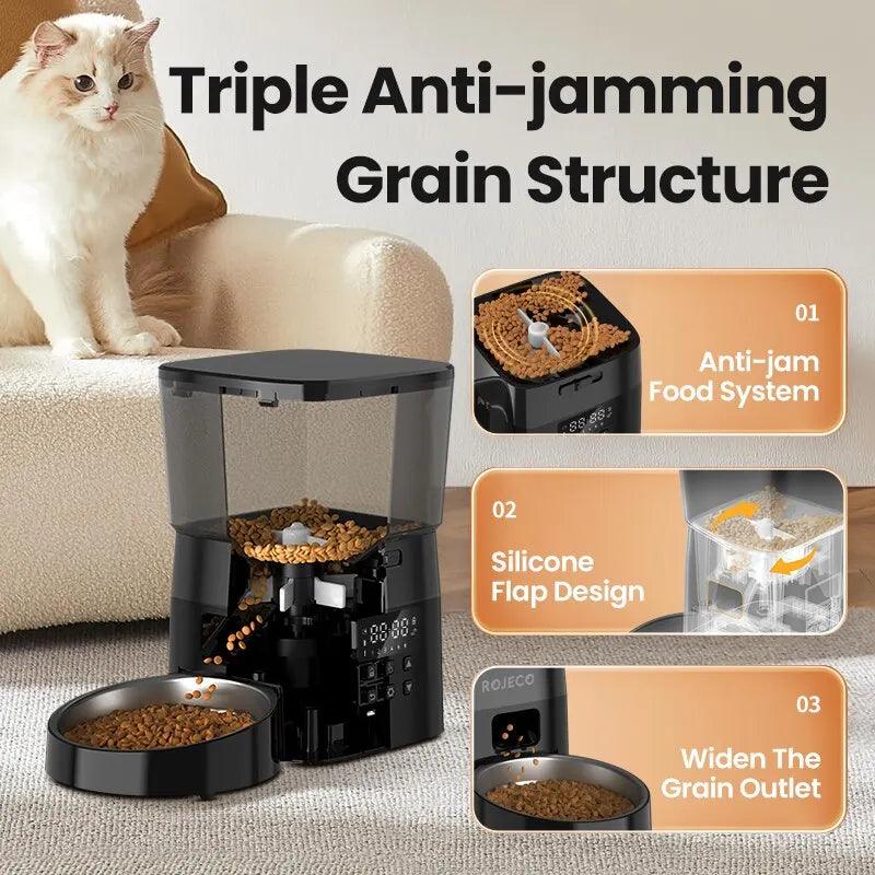 Automatic Pet Feeder For Cats & Dog Dry Food